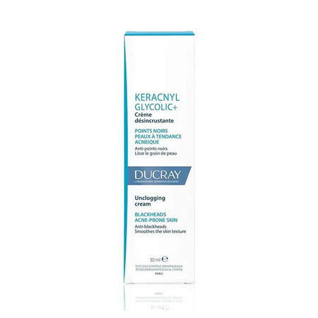 Kalmerende anti-puistjescrème voor de acnegevoelige huid Keracnyl Control, 30 ml, Ducray