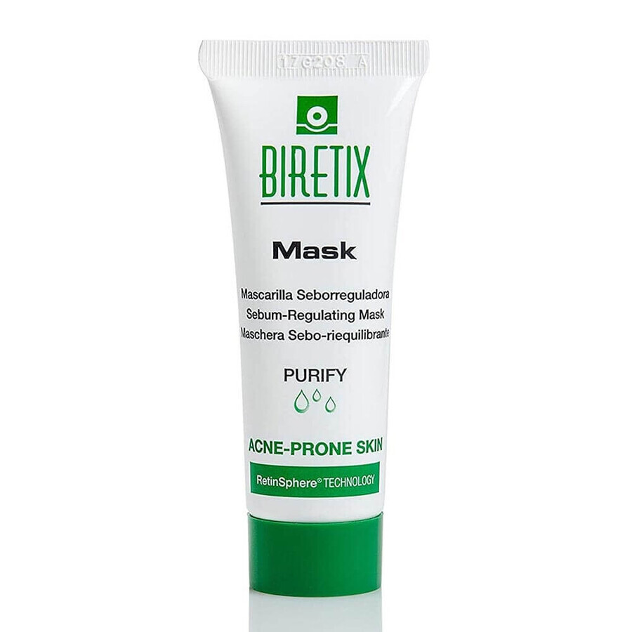 Cantabria Labs BiRetix - Maschera Sebo-Riequilibrante, 25ml