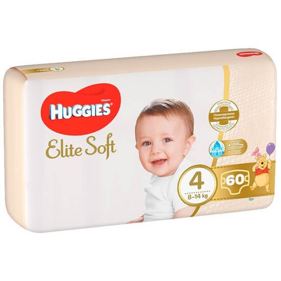 Huggies Extra Care Mega Luier Maat 4, 8-14 kg, 60 stuks