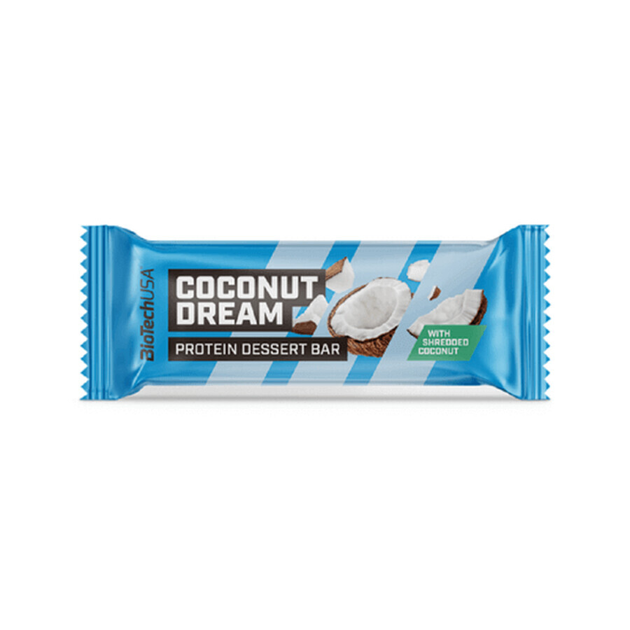 Protein bar with coconut cream, 50 gr, BioTech USA