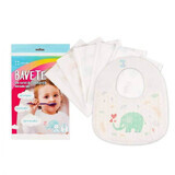 Disposable bibs, 6-36 months, 5 pcs, Synek