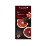 Organic chocolate with chia and grapefruit, 70g, Benjamissimo