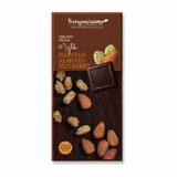 Organic chocolate with almonds and mulberries, 70 gr, Benjamissimo