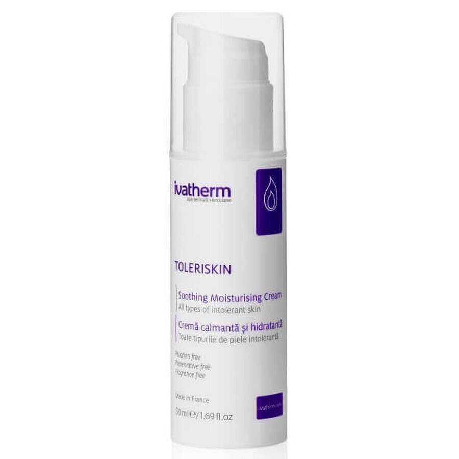 Beruhigende und feuchtigkeitsspendende Creme Toleriskin, 50 ml, Ivatherm