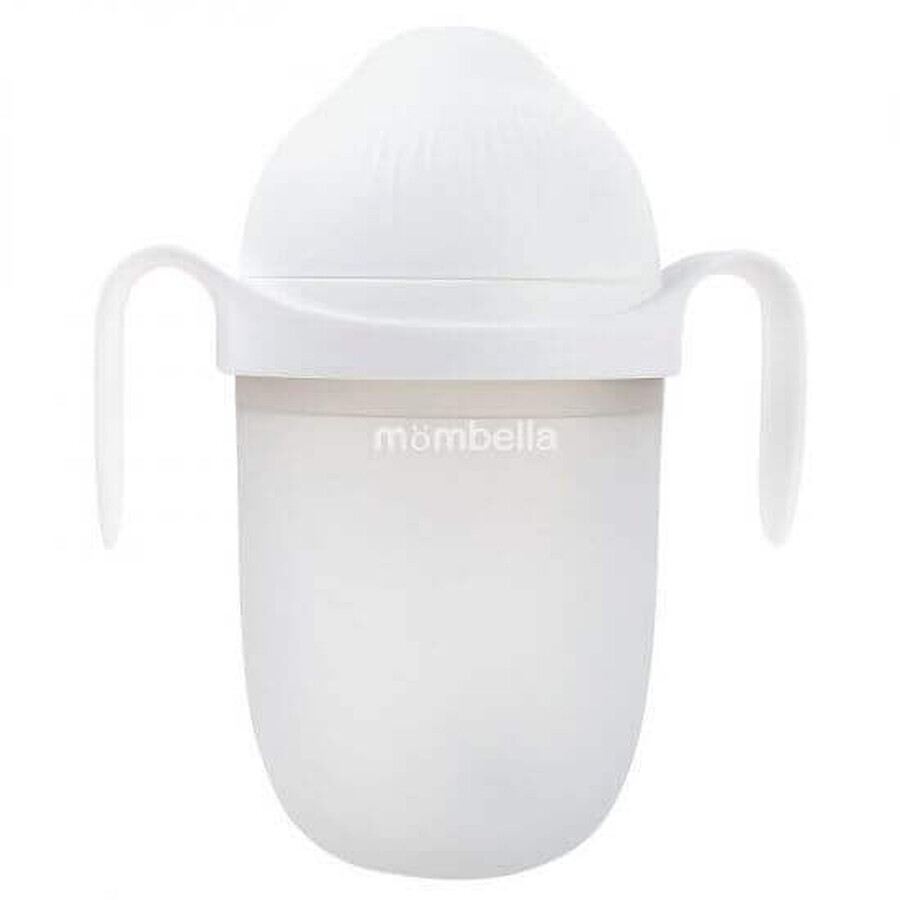 Biberon anticolica Breast-Like, 100% silicone, avorio, 300 ml, Mombella