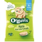 Organic rice rounds with apples, +7 months, 40 g, Organix