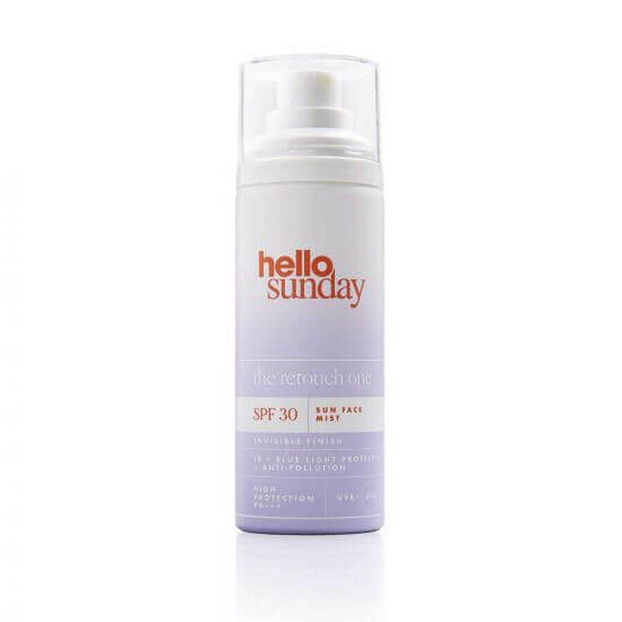 Mist facial cu SPF 30 The Retouch One, 75 ml, Hello Sunday