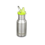 Contenitore in acciaio inossidabile con coperchio Sippy, Stretto, 355 ml, Acciaio spazzolato, Klean Kanteen