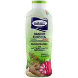 Espuma de baño con jengibre y árbol del té, 1000 ml, Milmil