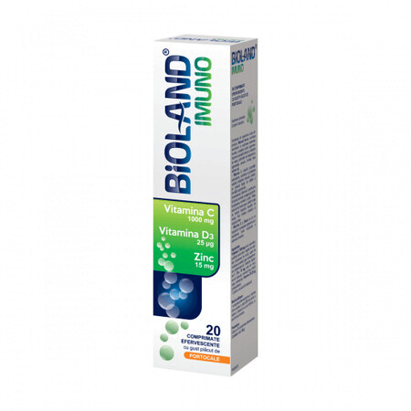 Bioland Imuno, 20 compresse effervescenti, Biofarm