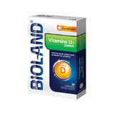 Bioland Vitamin D3, 2000 IU, 30 tablets, Biofarm