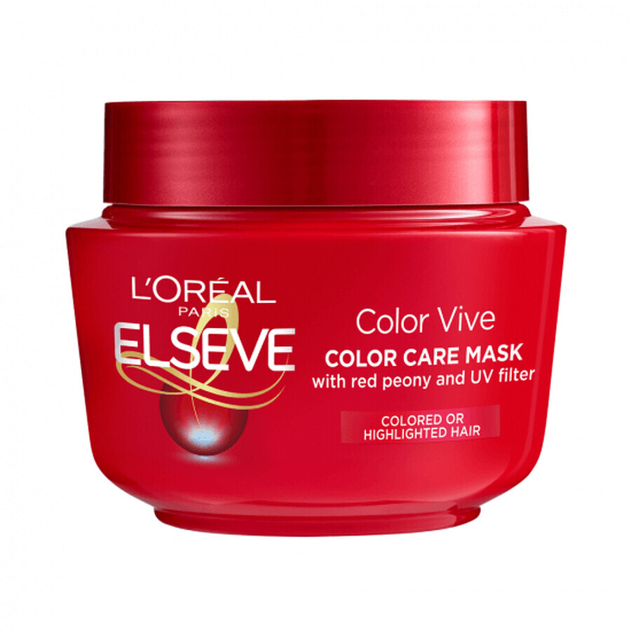 Maschera protettiva del colore dei capelli Color Vive, 300 ml, Elseve