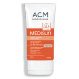 Medisun Tinted Sun Protection Cream with SPF 50+ Light Tint, 40 ml, Acm