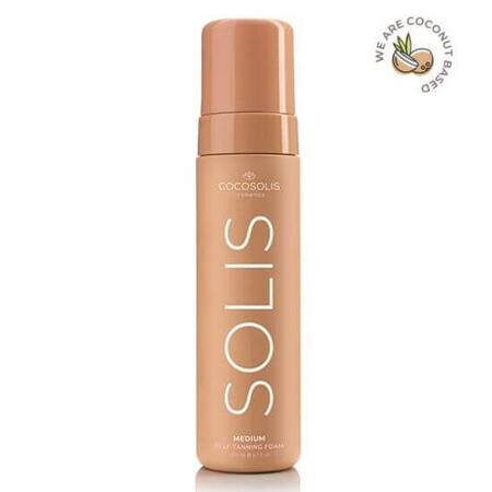 Solis Medium self-tanning foam, 200 ml, Cocosolis