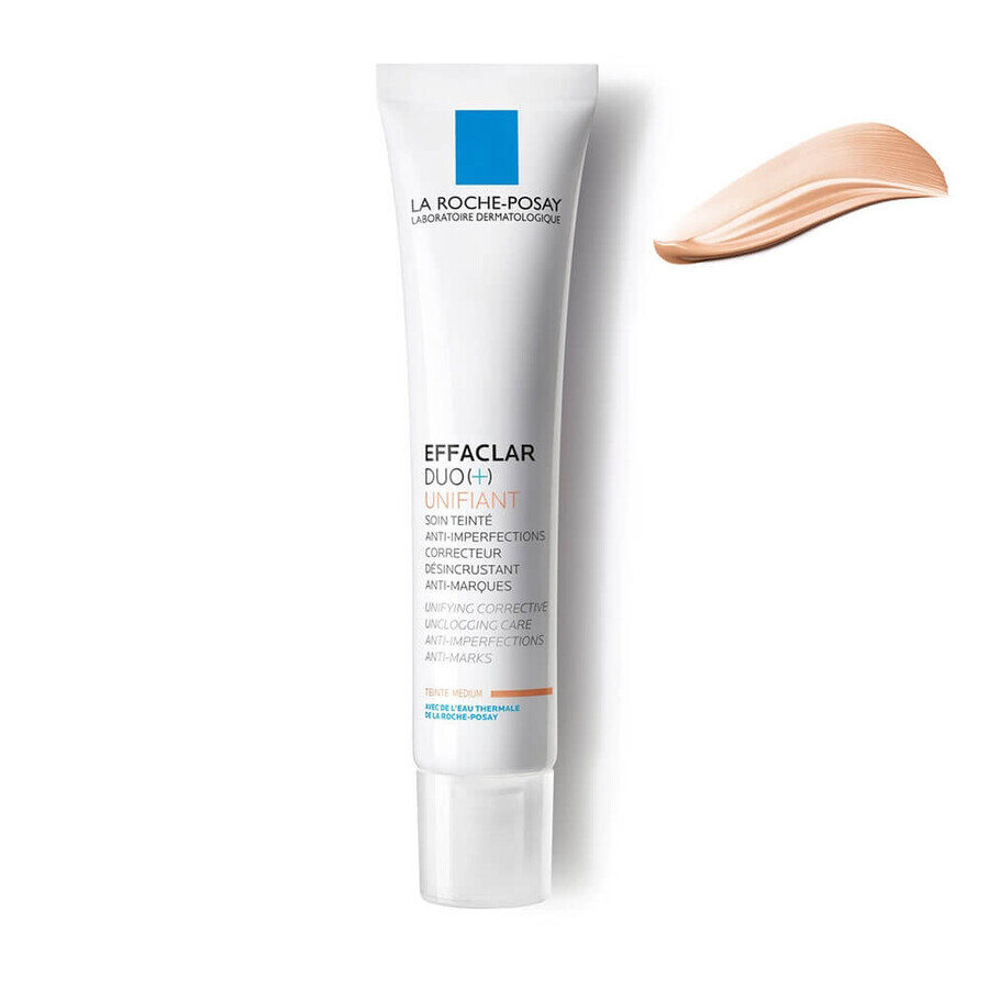 La Roche-Posay Effaclar - DUO+ Unifiant Medium Crema Viso, 40ml