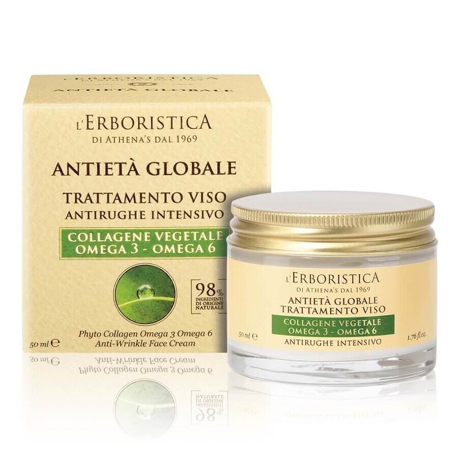 Crema al fitocollagene, Omega 3 - 6, 50 ml, L'Erboristica