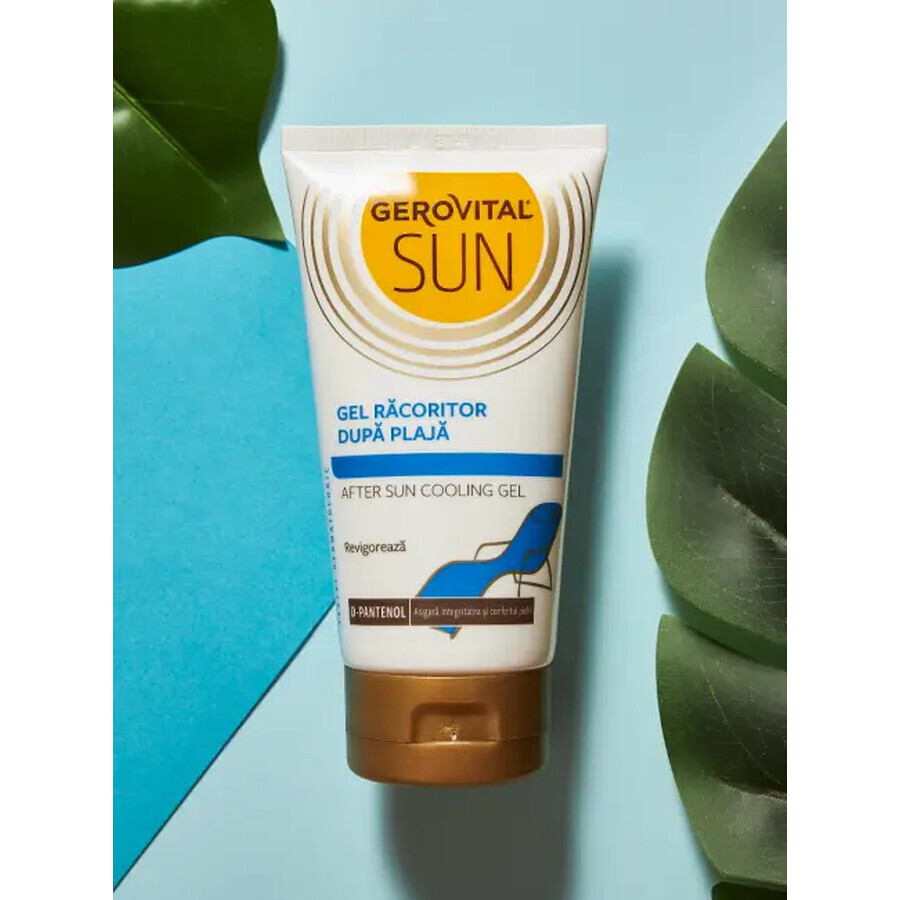 Gel Rinfrescante Doposole Sun, Gerovital Sun, 150 ml, Farmec