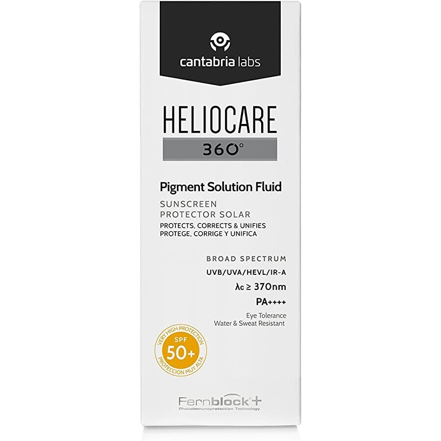 Heliocare 360° Pigment Solution Fluid SPF 50+, 50 ml