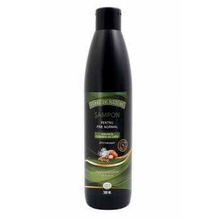 Shampoo per capelli normali con argan, germe di grano e complesso vegetale 300 ml, Verre de Nature