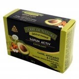 Sapone Esfoliante Attivo ai noccioli di albicocca, carota, avocado e note di agrumi 100 g Verre de Nature