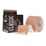 Premium kinesiological tape beige, 5 cm x 30 cm, REA Tape