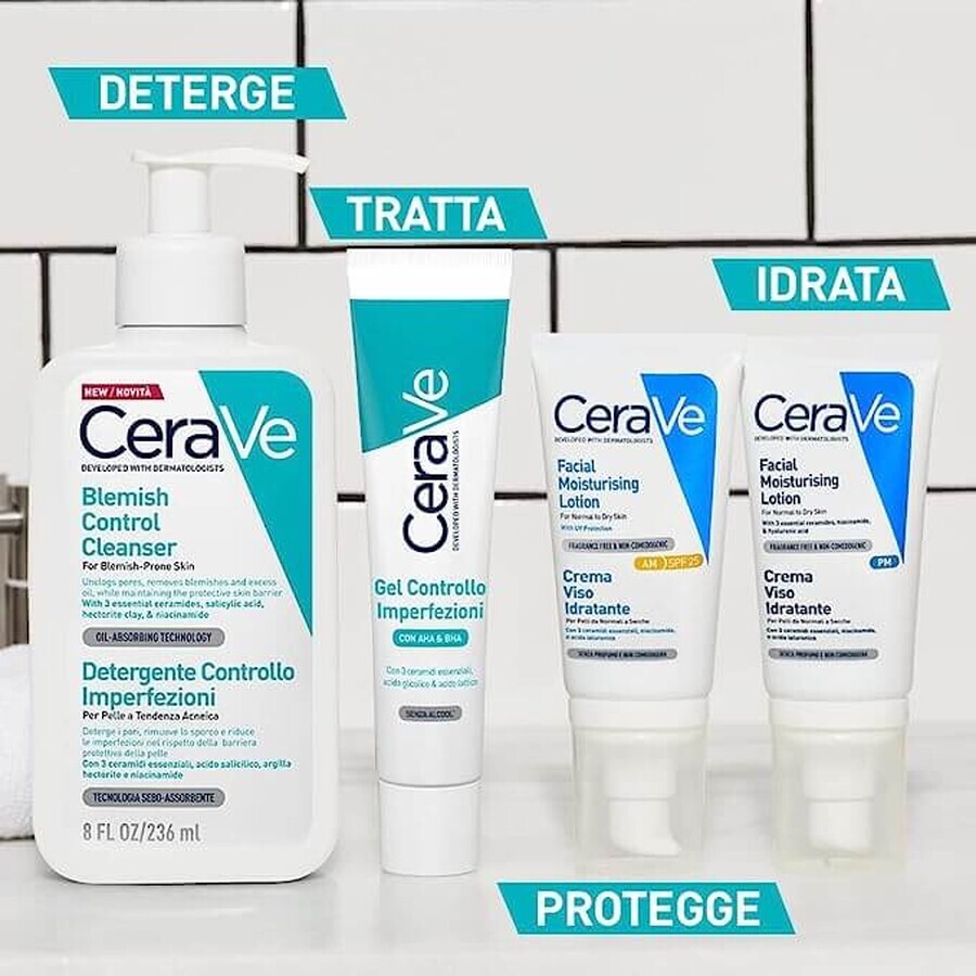 CeraVe Gel Controllo Imperfezioni Per Pelli a Tendenza Acneica, 40 ml 