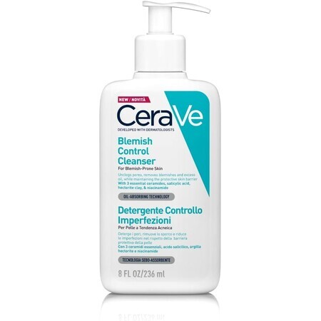 CeraVe Detergente Controllo Imperfezioni, 236 ml