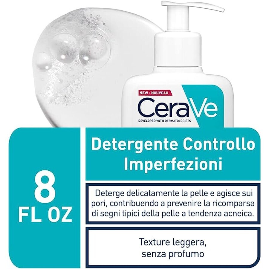 CeraVe Detergente Controllo Imperfezioni, 236 ml