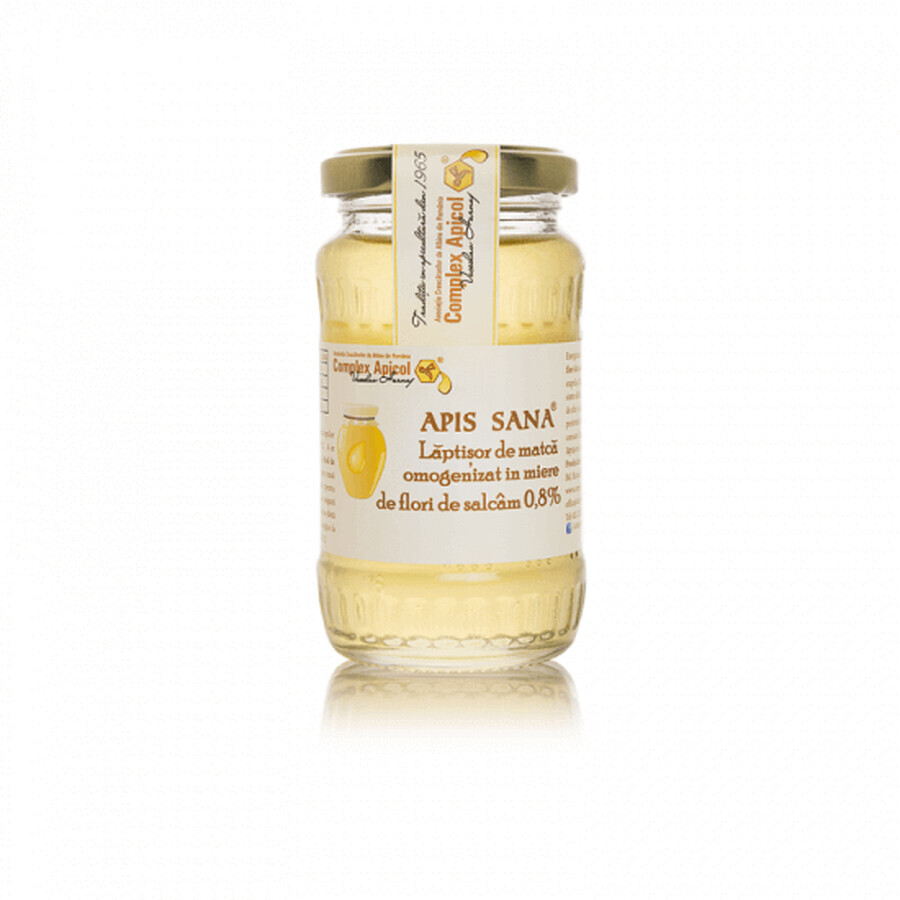 Pappa reale omogeneizzata in miele di fiori d'acacia Apis Sana, 250 g, Apicol Complex