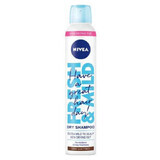 Shampoo secco Fresh & Mild per capelli castani, 200 ml, Nivea