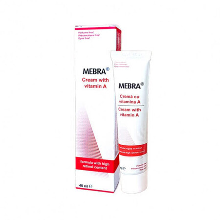 Crema con Vitamina A, 40 ml, Mebra