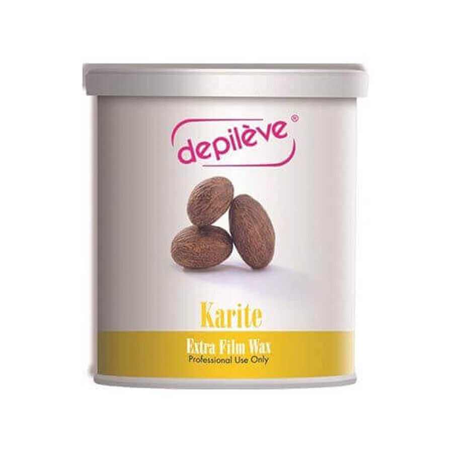 Depileve Karite Extra Film depilatory wax for sensitive and dry skin 800gr