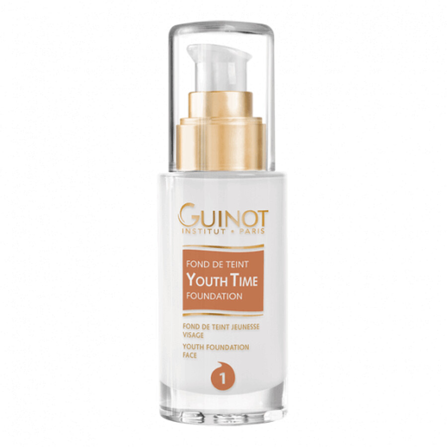 Guinot Youth Time Foundation Fondotinta N1 con effetto ringiovanente 30ml