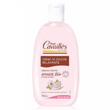 Crema doccia con burro di mandorle e rosa, 750 ml, Roge Cavailles