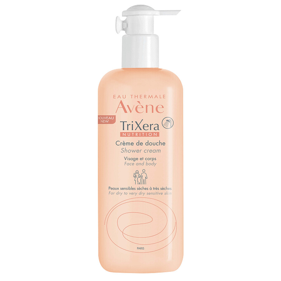 Avene Trixera Nutrition - Doccia Crema Lenitivo, 500ml