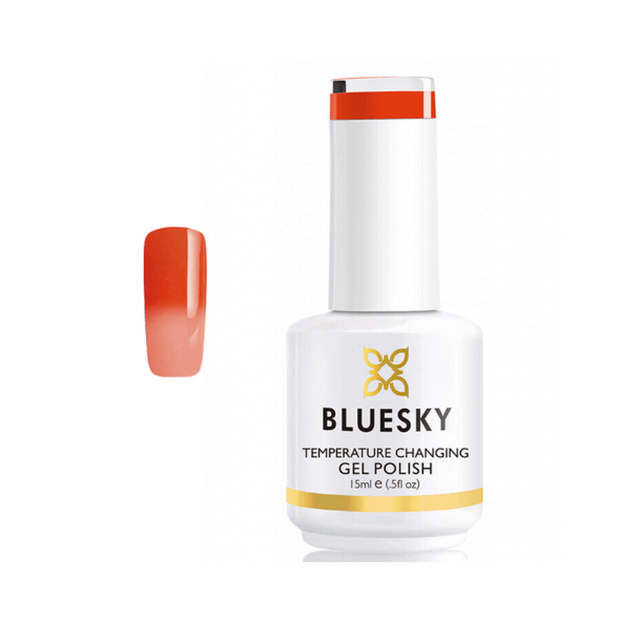 Esmalte de uñas semipermanente Bluesky UV California Coral 15ml 