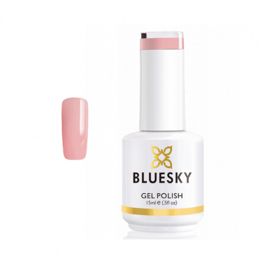 Semi-permanent nail polish Bluesky UV Coral Woo 15ml 