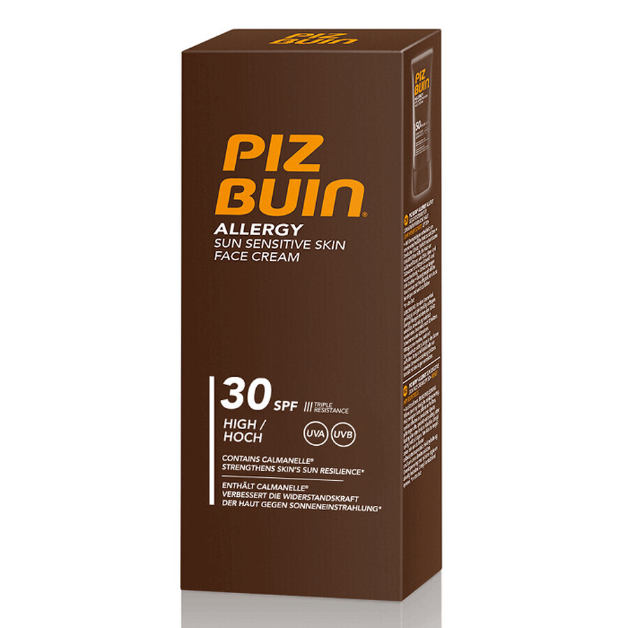 Piz Buin Allergy Face Cream Spf30 50ml