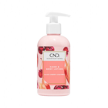 CND Scentsations Loción Cereza Negra y Nuez Moscada 245ml