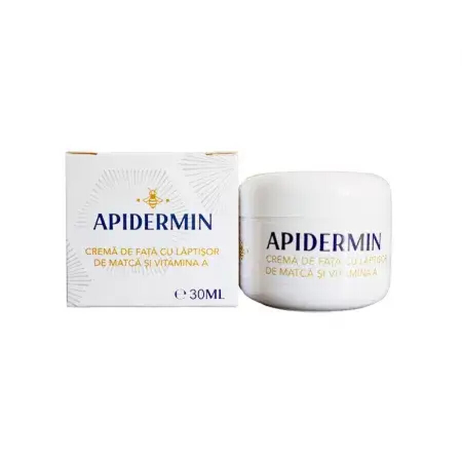 Crema viso con pappa reale e vitamina A Apidermin, 30 ml, Complex Apicol Veceslav