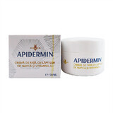 Crema viso con pappa reale e Vitamina A, Apidermin, 50 ml, Complex Apicol Veceslav