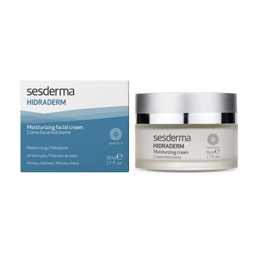 Hidraderm moisturizing face cream, 50 ml, Sesderma