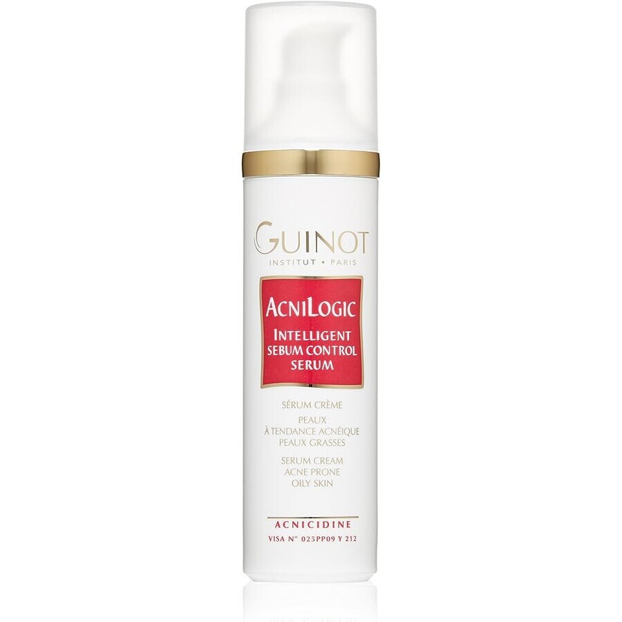 Siero per pelli acneiche Acnicologic Intelligent Sebum Control, 30 ml, Guinot