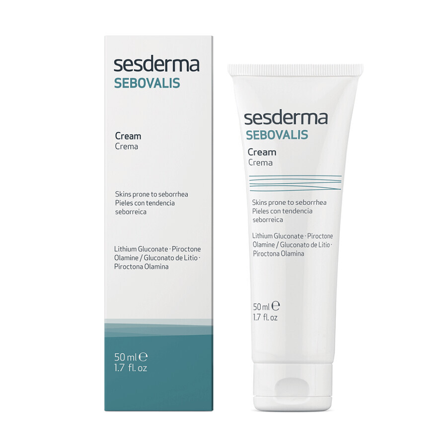 Sesderma Sebovalis Face Cream for Seborrhea-prone skin, 50 ml