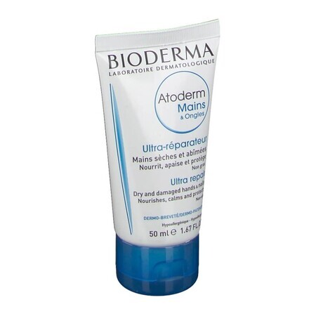 BIODERMA Atoderm - Trattamento Mani E Unghie, 50 ml