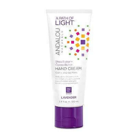 Crema mani alla lavanda Lavanda Andalou, 100 ml, Secom