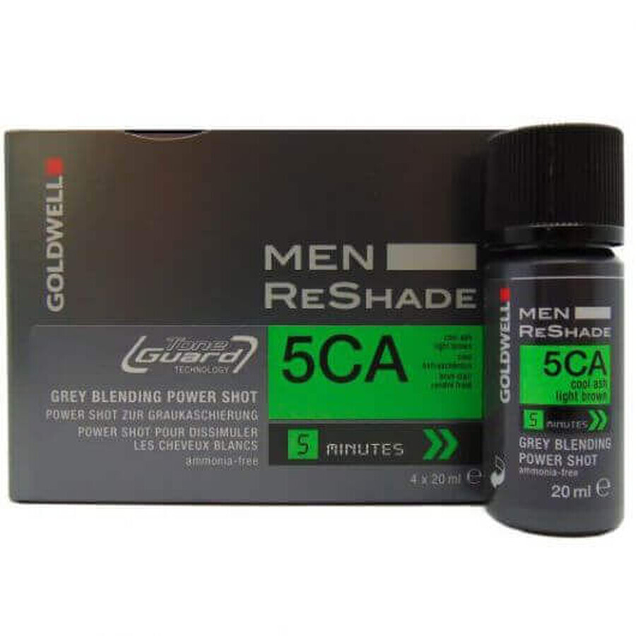 Tintura per capelli da uomo Goldwell Men Reshade 5CA 4 colpi x 20 ml