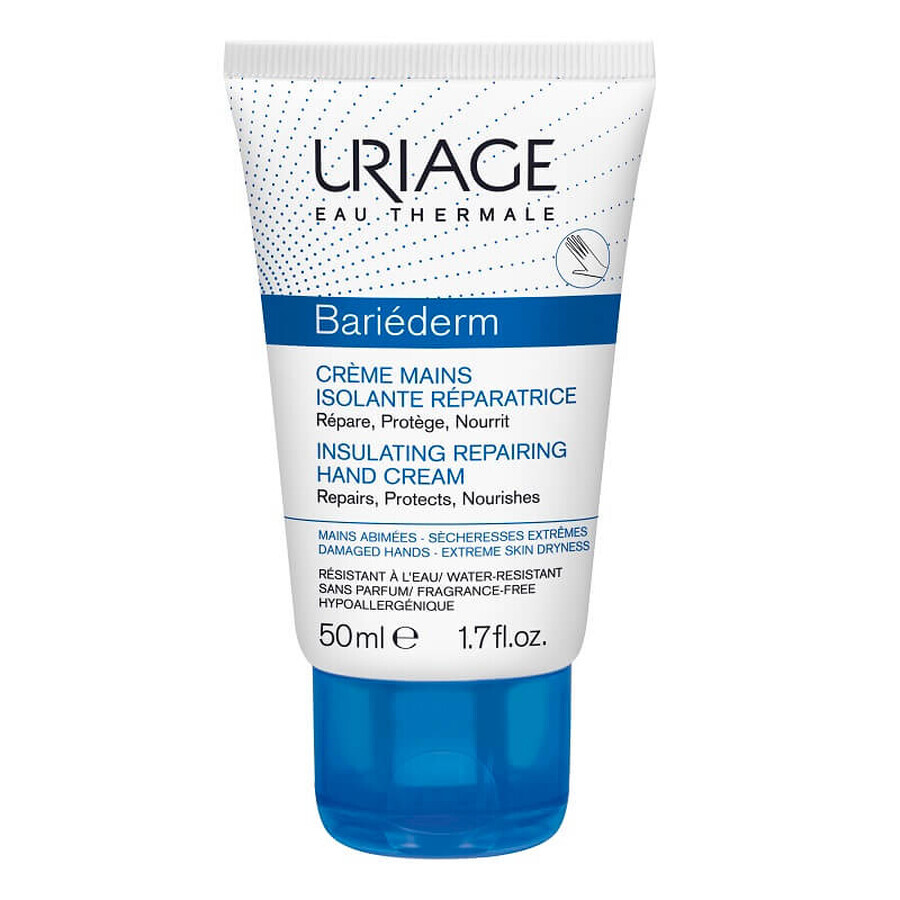 Bariederm Isolerende Herstellende Handcrème, 50 ml, Uriage