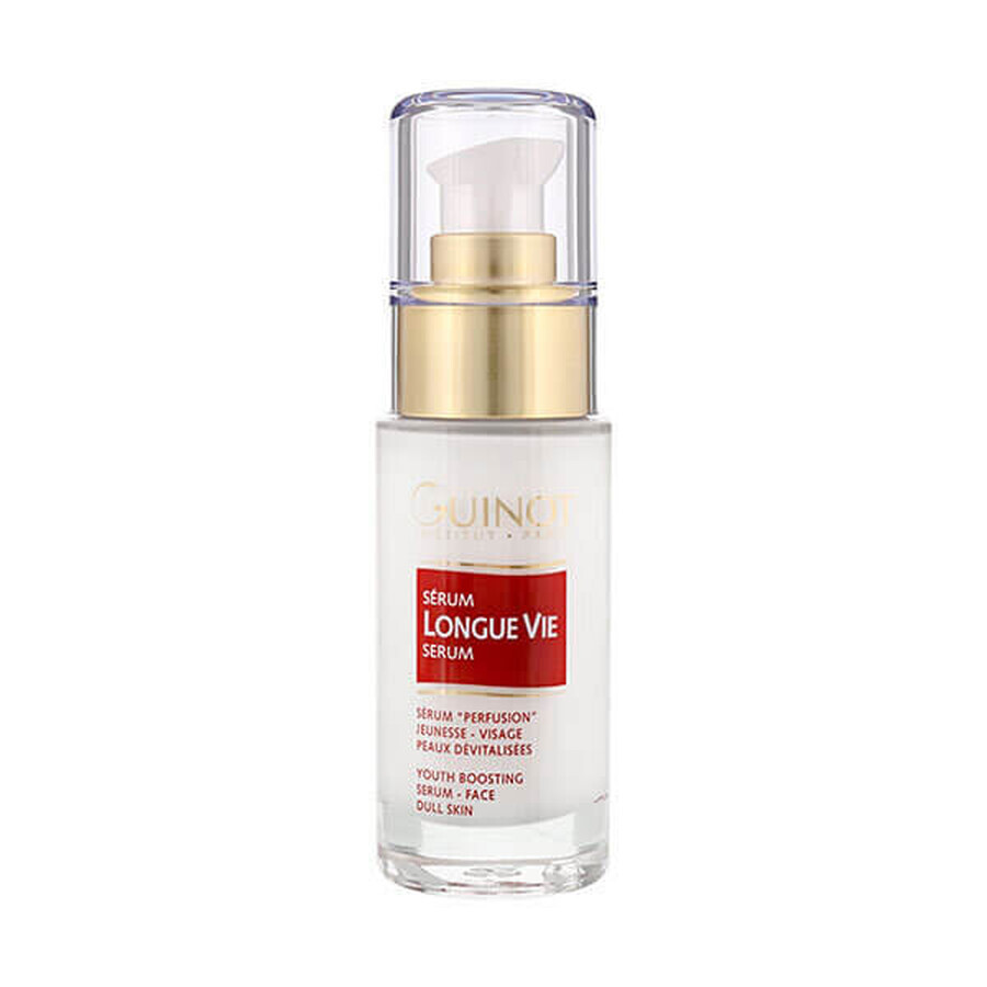 Serum Guinot Longue Vie+ Anti-Ageing stimuleaza energia celulara 30ml