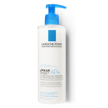 La Roche-Posay Lipikar - Syndet AP+ Detergente Corpo, 400ml